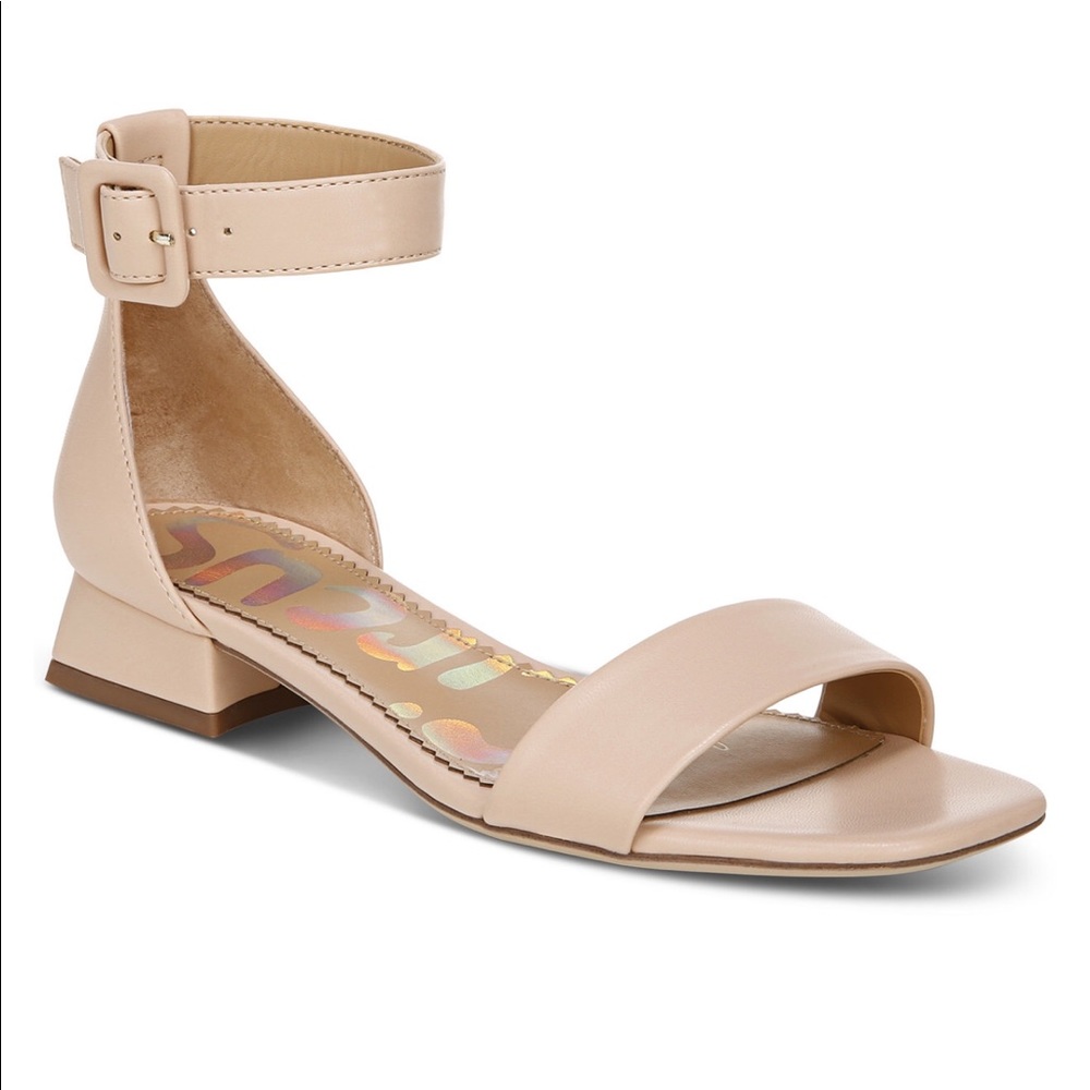 Circus by Sam Edelman Blush Nude Block Heel Sandal